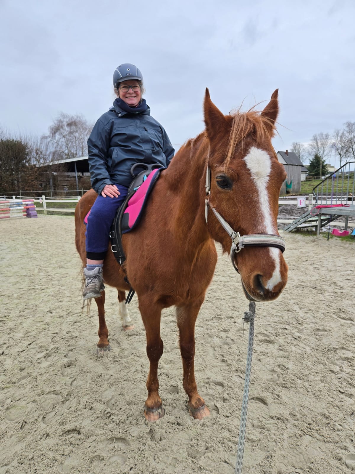 Foto von Renate auf Pferd Kamino